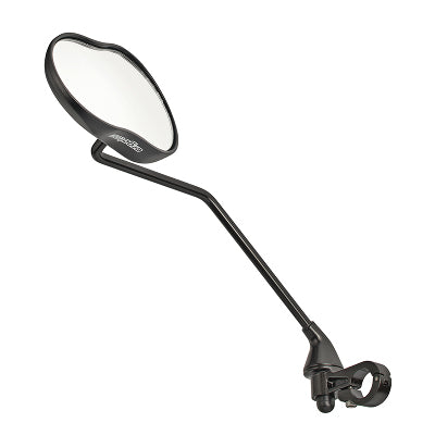 Rétroviseur vélo gauche à long bras M-99 LV Ergotec noir sablé - #1