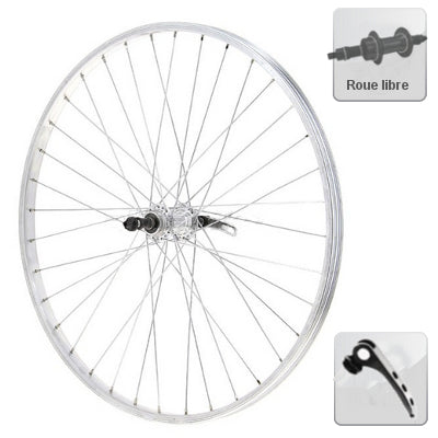 Roue arrière 28 pouces roue libre serrage rapide - #1