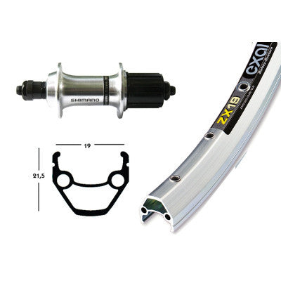 Roue arrière vélo 26 pouces pour cassette 7-8-9 vitesses  - #2