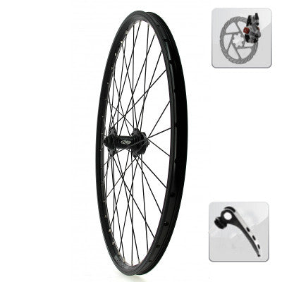 Roue avant 26 pouces VTT frein à disque serrage rapide - #1