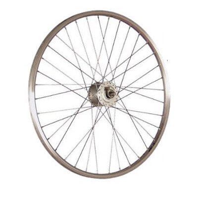 Roue avant 28 pouces avec dynamo dans moyeu à écrou - #4