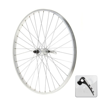 Roue avant de vélo 26 pouces en aluminium moyeu blocage rapide - #1