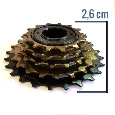 Roue libre vélo 5 vitesses 14-28 dents  - #2