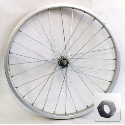 Roue vélo 500 A avant - #1