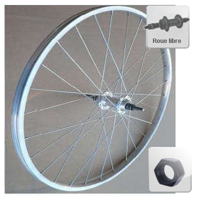 Roue vélo 600 A arrière  - #1