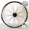 Roue vélo avant noire moyeu dynamo 28 pouces Rodi - #1