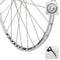 Roue vélo course de 700 avec dynamo dans moyeu à serrage rapide - #1