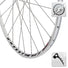 Roue vélo course de 700 avec dynamo dans moyeu à serrage rapide - #1