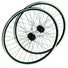 Roues avant et arrière moyeu flip flop fixie single speed Noires - #1