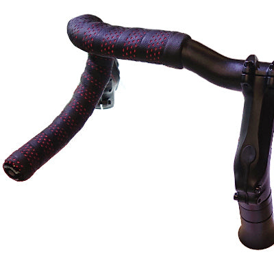 Rubans de cintre vélo avec gel Sanremo Ergotec - noir et rouge - #2