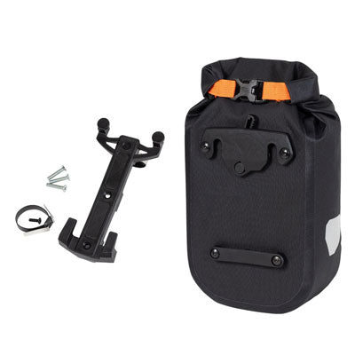 Sacoche bikepacking sur fourche de vélo Fork Pack Ortlieb avec fixation Quick Lock S