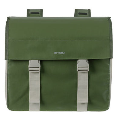 Sacoche de vélo double vert sable Urban Load Basil 53 L - #2