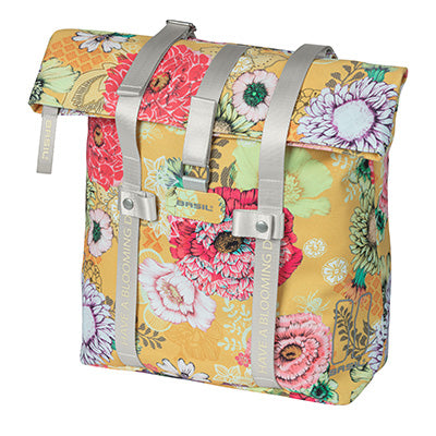 Sacoche vélo arrière Shopper Basil Bloom Field jaune miel 20L - #1