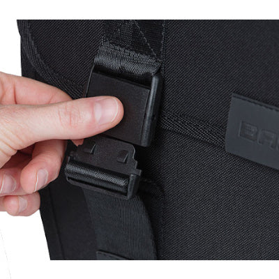 Sacoche vélo noire pour porte-bagage arrière Tour Basil droite - #6