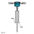 Sacoche guidon Ultimate SIX M Classic Ortlieb fixation au choix