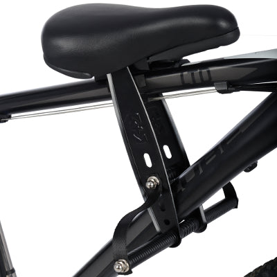 Selle enfant avec repose pieds sur cadre de vélo adulte - #1