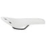 Selle vélo vintage blanche imitation cuir avec rivets - #2