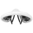 Selle vélo vintage blanche imitation cuir avec rivets - #4