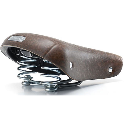 Selle vélo vintage marron avec gel Ondina - Selle Royal - #4