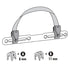 Set de quatre réducteurs Quick Lock 1 ou 2 sacoches vélo Ortlieb - #2