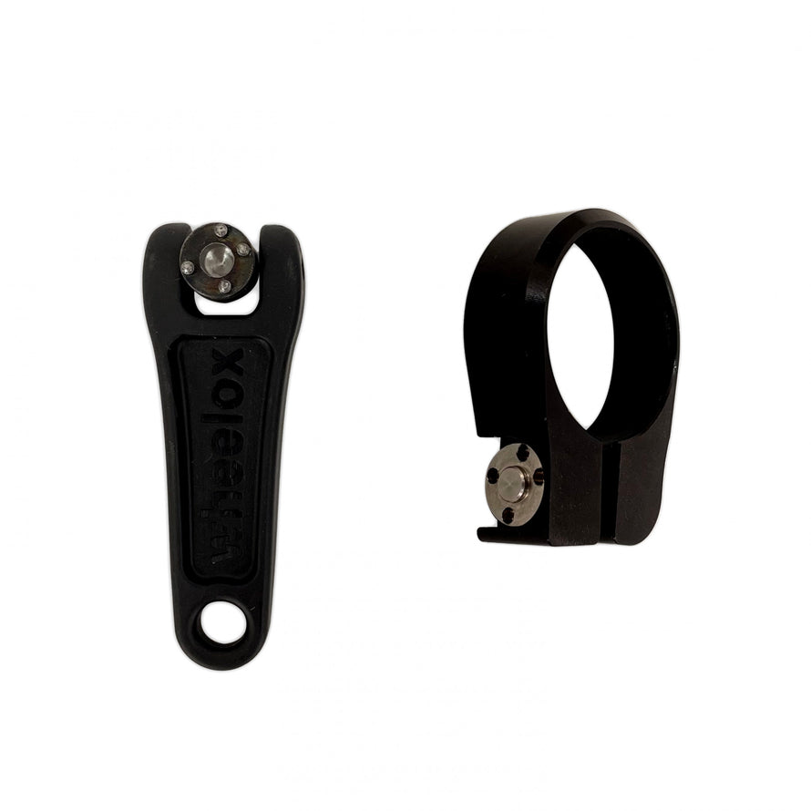 Collier antivol Wheelox selle vélo avec clé