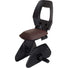 Porte-bébé arrière marron et noir vélo Bobike One Junior