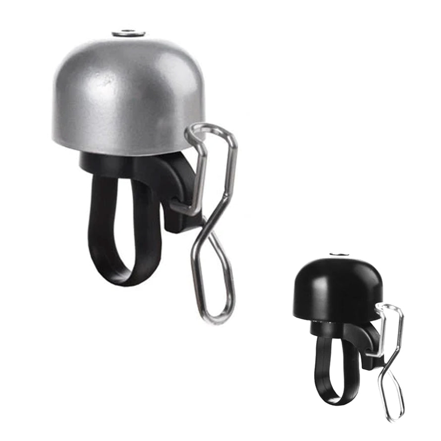 Sonnette de vélo grise Paperclip mini - #1
