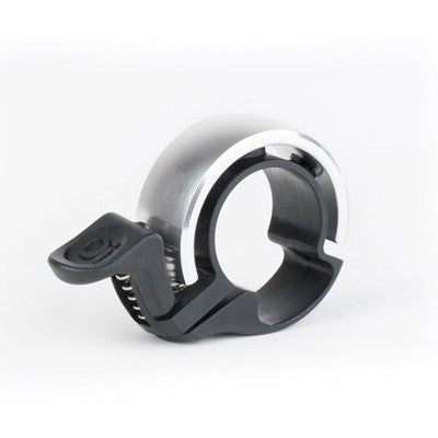 Sonnette pour vélo Oi Classic Silver Small Knog - #1