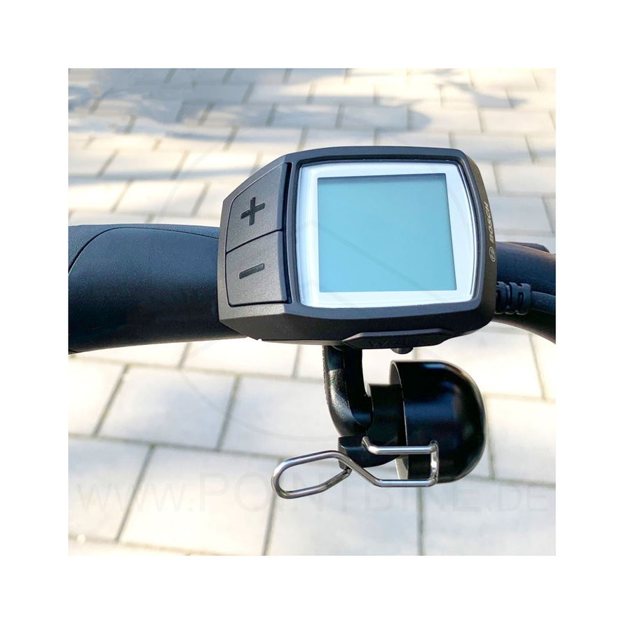 sonnette deportee sous ecran velo electrique