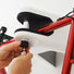 Support vélo mural blanc avec antivol intégré Airlok Hiplok - #3