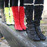 Sur chaussures Leggits imperméables vélo pour femme - noir  - #6