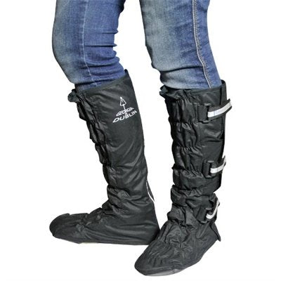 Sur chaussures Leggits imperméables vélo pour femme - noir  - #2