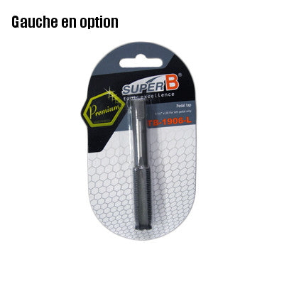 Taraud pour pédale vélo 9/16 droite ou gauche