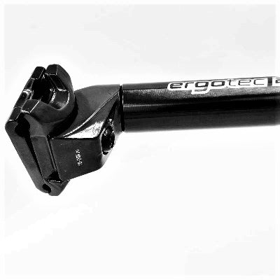 Tige de selle noire aluminium 25.4mm avec chariot Patent Ergotec - #2