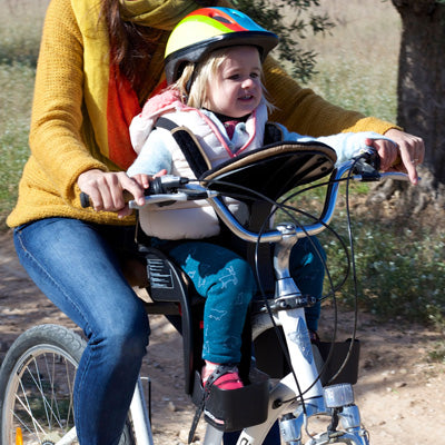 WeeRide DeLuxe siège enfant avant marron pour vélo - #5