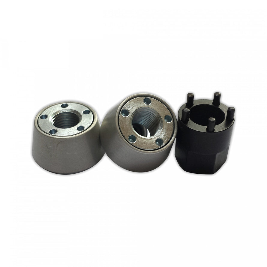 Ecrous antivol roue axe plein M10 Wheelox